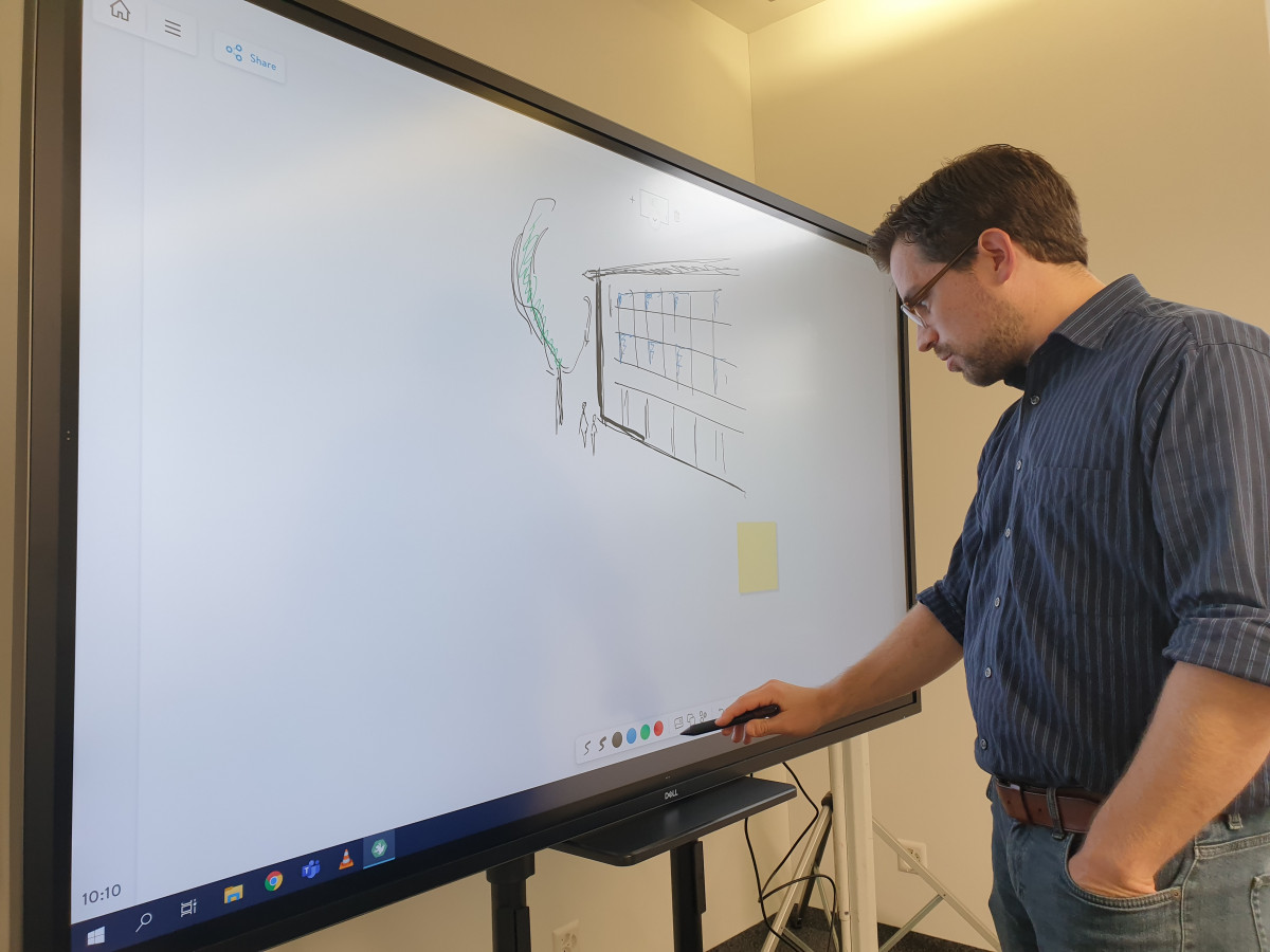 Dell Smartboard bei ERR