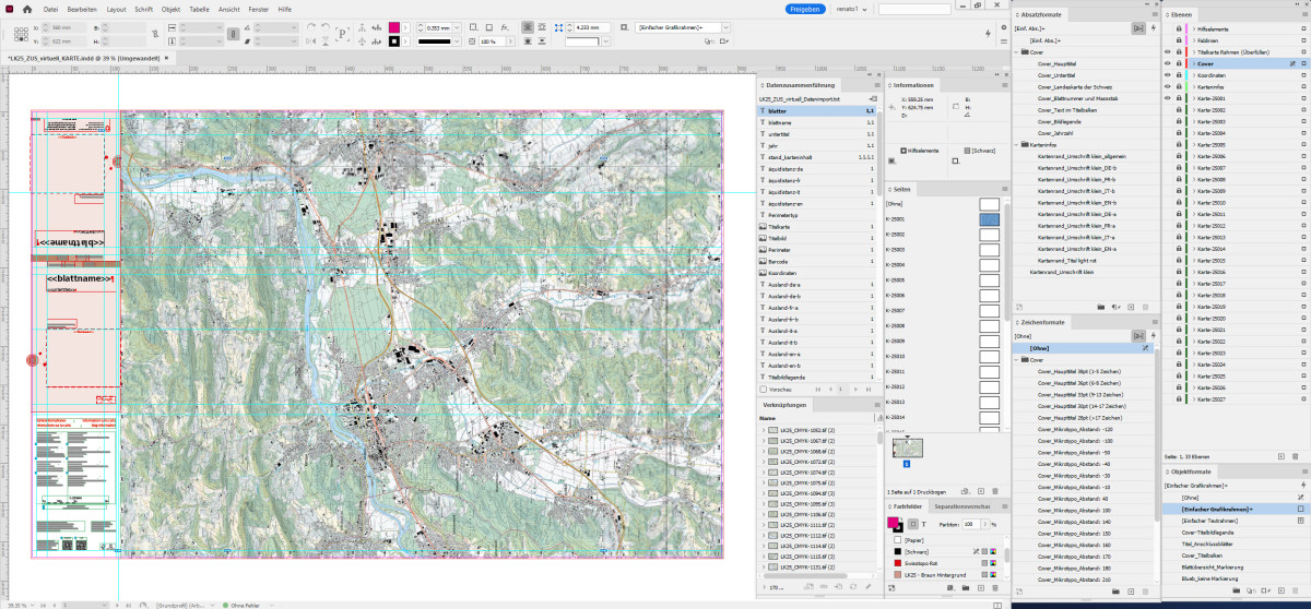 Screenshot InDesign