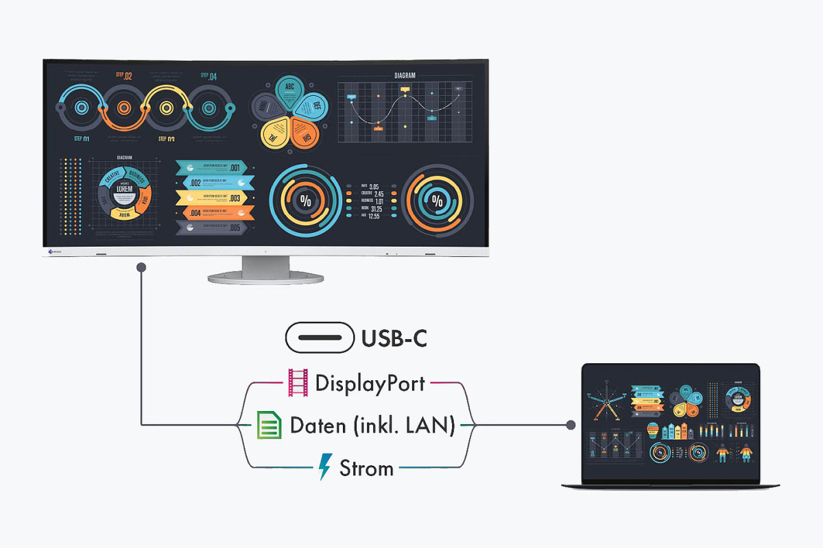 Eizo Curved Monitore