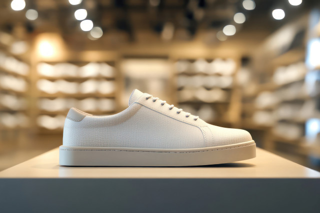 Weisse Sneaker