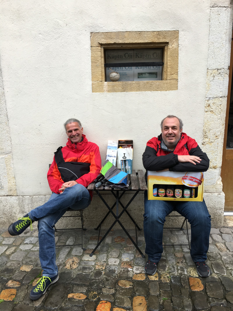 Richtige Rheintaler trinken halt lieber Bier.
