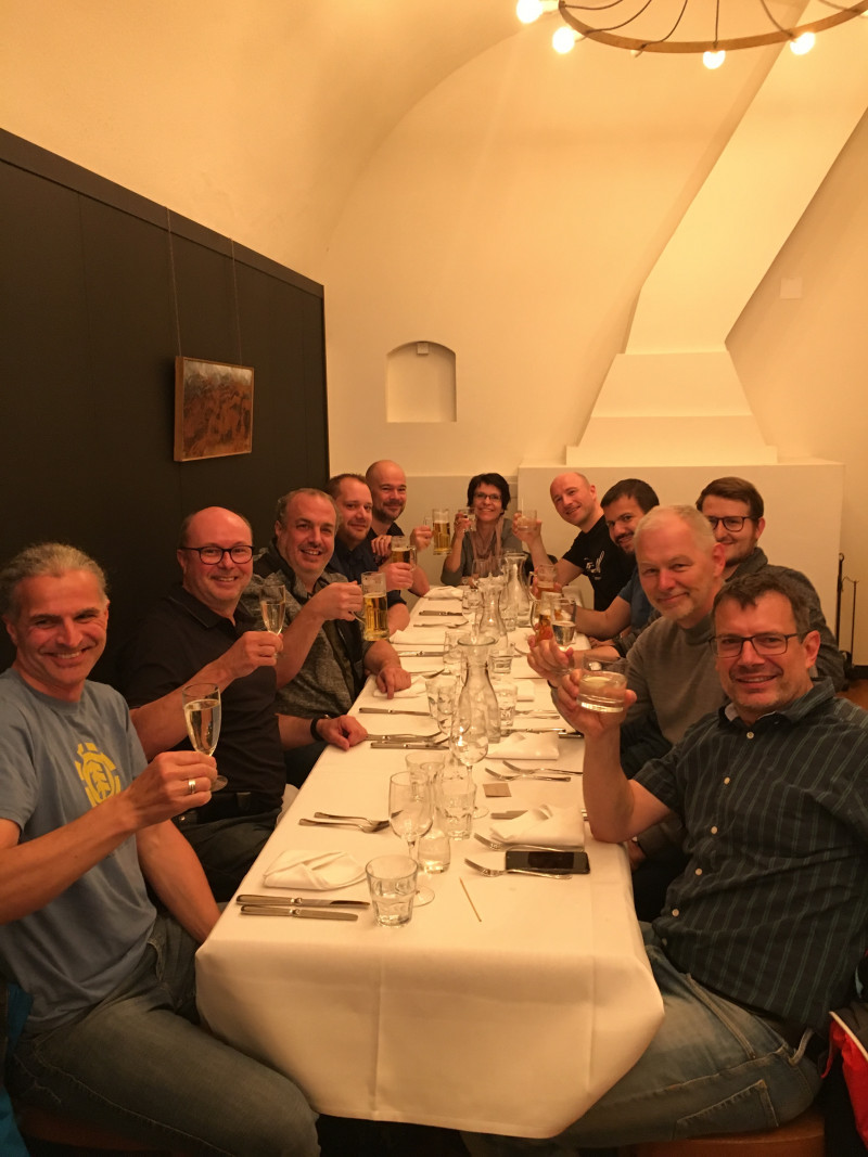 Das Topix-Team im St. Gervais