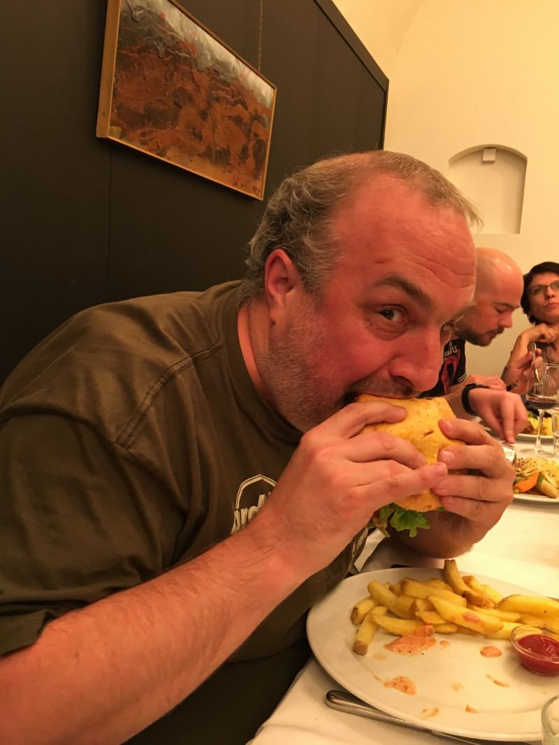 Der Schier in seinem Element.
