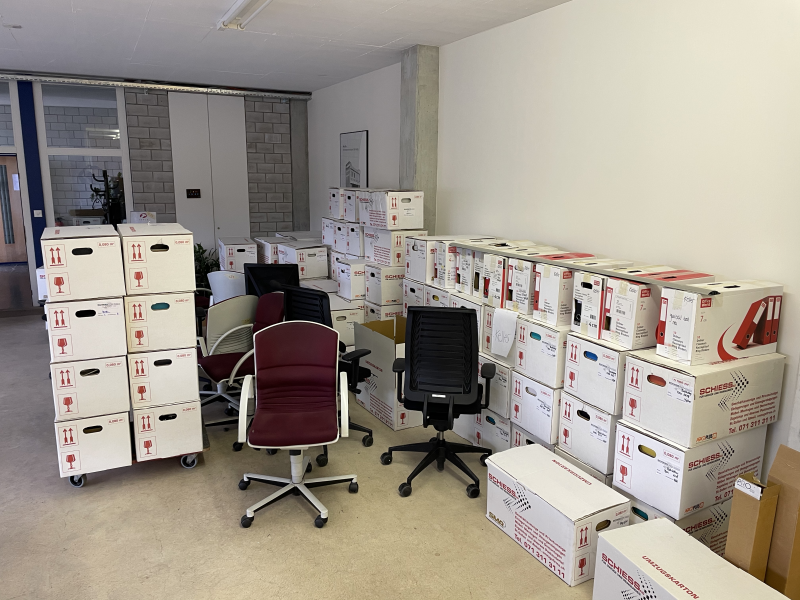 Alles muss verpackt werden