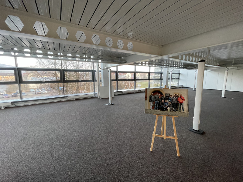 Unsere neuen Räume - noch leer