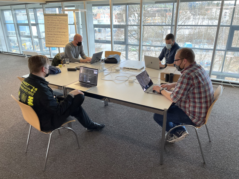Die ersten Team-Meetings finden bereits statt