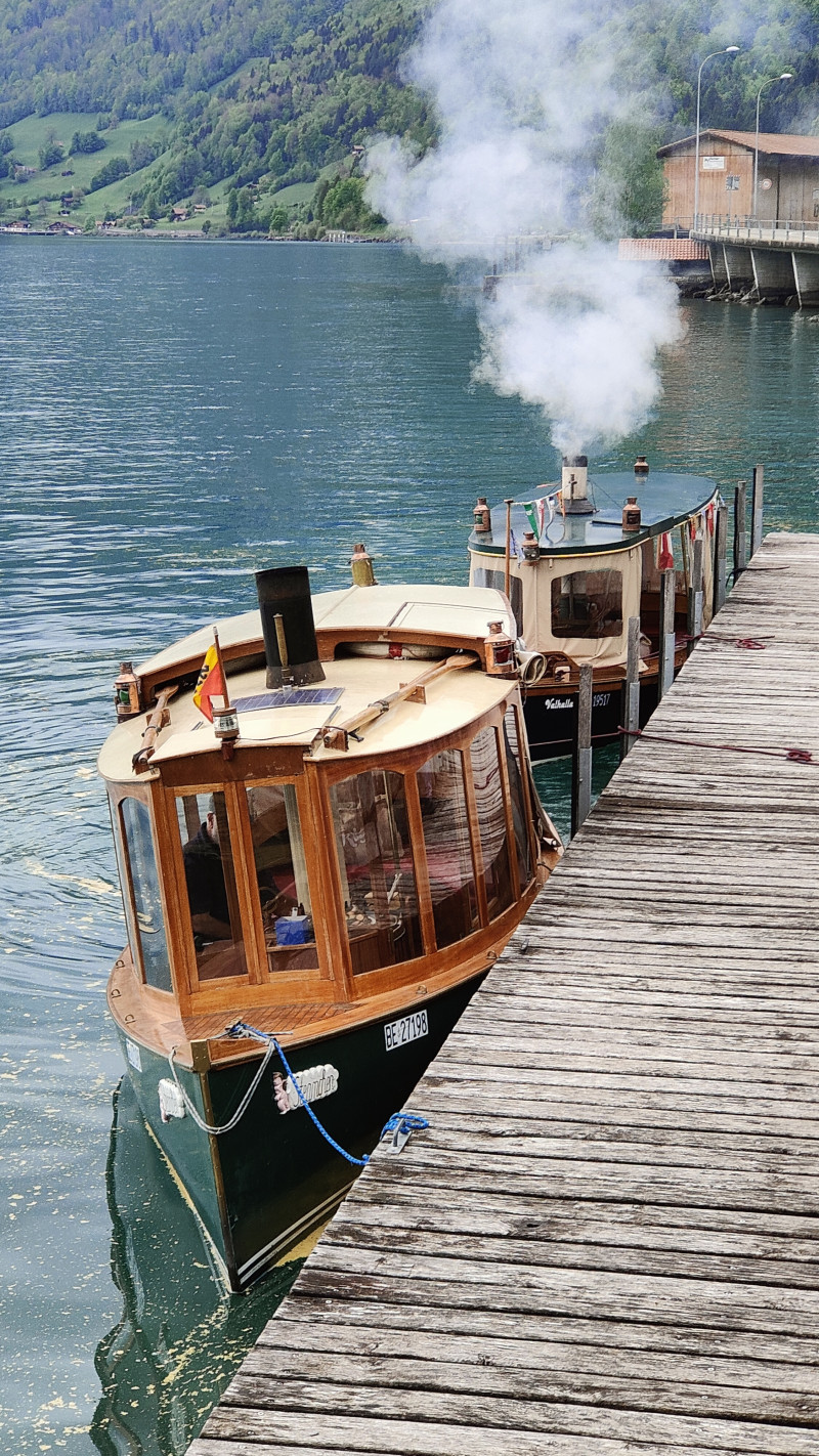 Steamchen und Valhalla sind unter Dampf und bereit für die grosse Fahrt