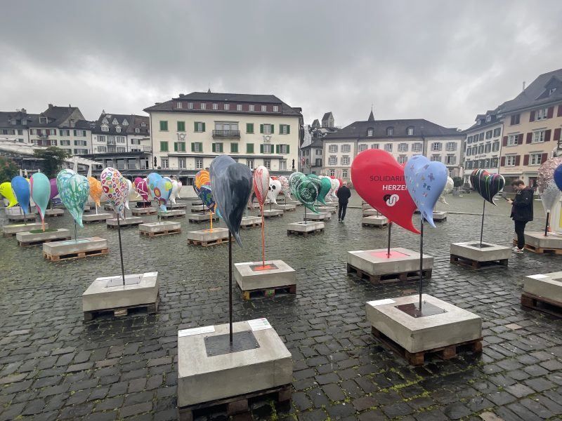 Rapperswil die Rosenstadt? Nein: die der Herzen!