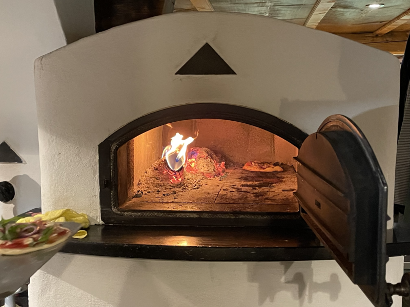 Im Pizzaofen