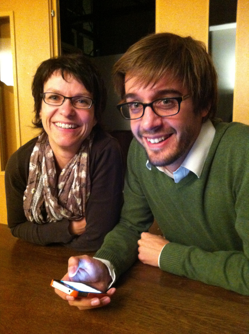 Mit Philip beim Kafi
