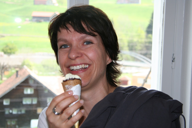 ein Glace muss sein